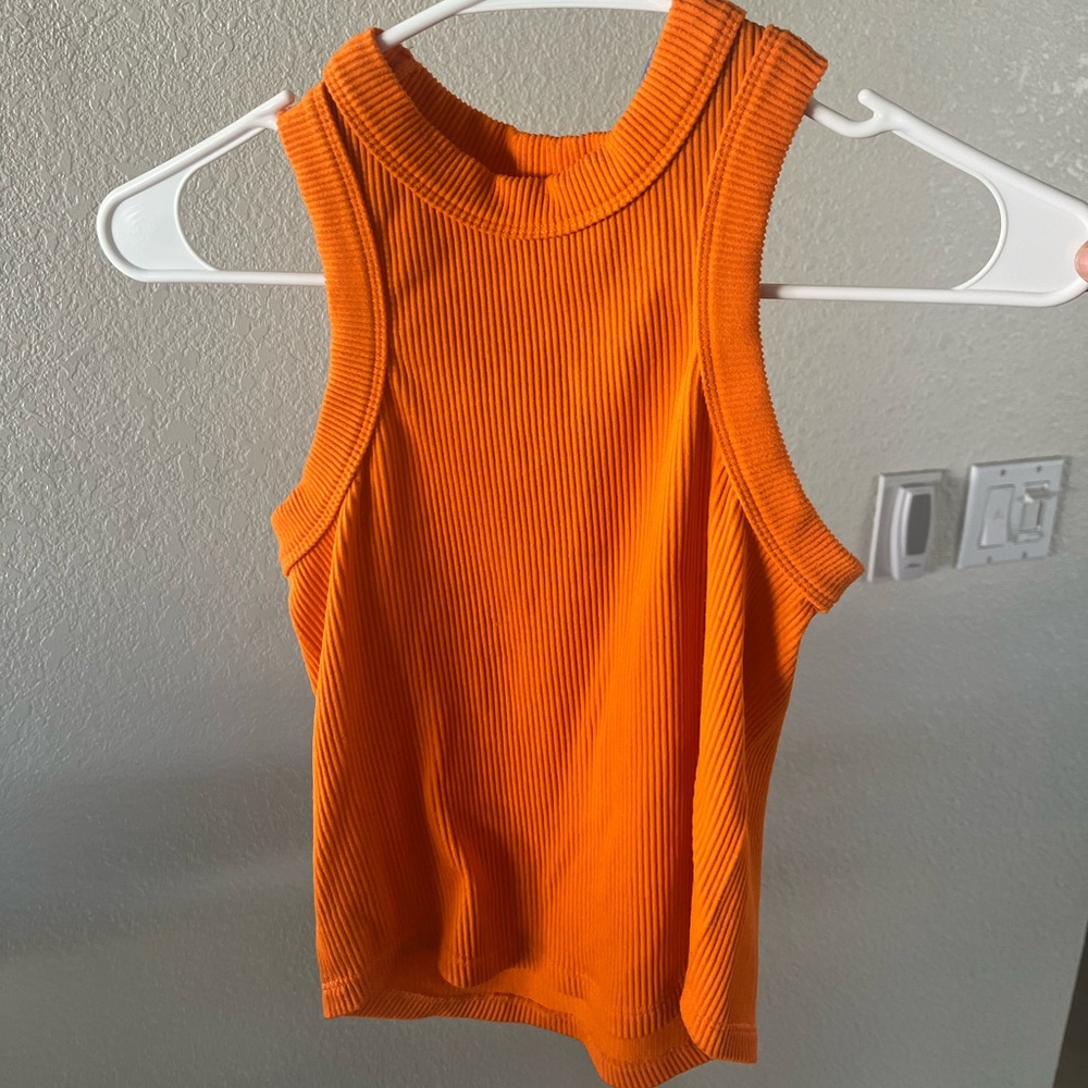 Orange tank